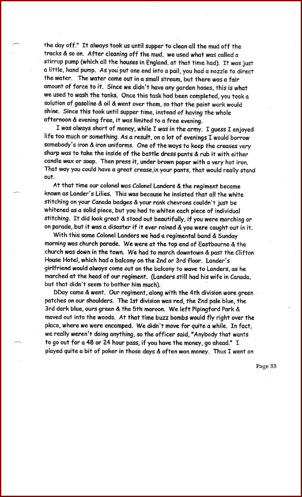 Neil Bell Memoirs 037